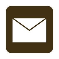 mobile application email message web button menu digital flat style icon vector