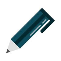 school education supply pen accessory stationery flat style icon vector