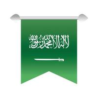 saudi arabia national day pendant decoration ornament gradient style icon vector