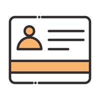 social media website digital internet network communicate technology line and fill design icon vector
