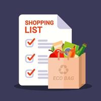 Grocery List Vector Art, Icons, and Graphics for Free Download