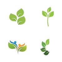 Leaf Green Nature Ecology Element Vector Image