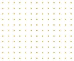 Gold polka dots background vector