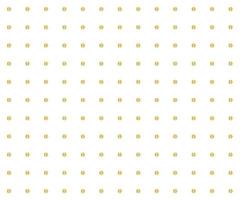 Gold polka dots background vector