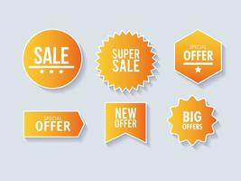 collection, sale banner templates, new offers, special offers banner vector