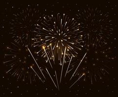 fireworks splash explosion background icon vector