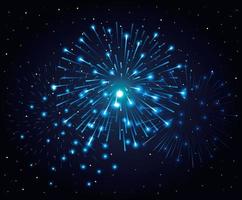 icono de fondo de explosión de salpicaduras de fuegos artificiales vector