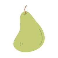 pear fruit icon vector design