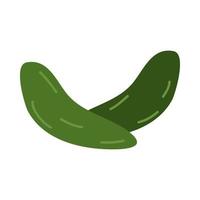cucumbers vegetable icon vector design