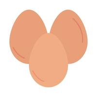 eggs icon isolated vector design