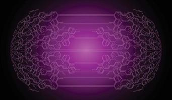 cyber circuit future technology concept background vector