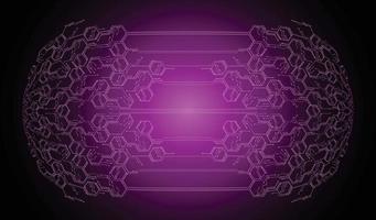 cyber circuit future technology concept background vector