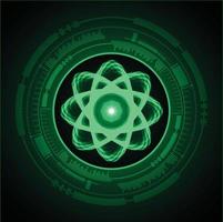 cyber circuit future technology concept background vector