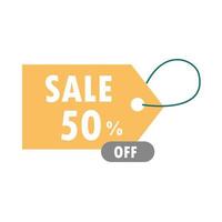 sale discount tag price offer over white background