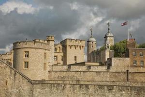 View of the Tower of London, London, UK photo