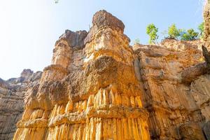 Pha chor o el gran cañón chiangmai en el parque nacional mae wang, chiang mai, tailandia foto