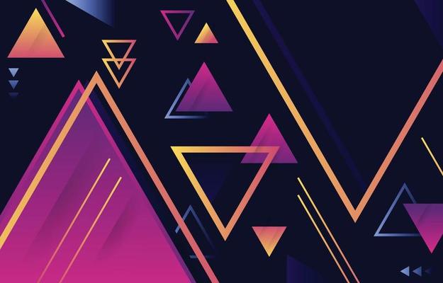 Abstract Triangle Background