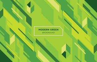 Modern Green Geometric Shapes Background vector