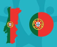 European football 2020 teams.European soccer final.Portugal map