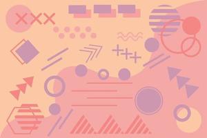 pattern geometric flat design vector