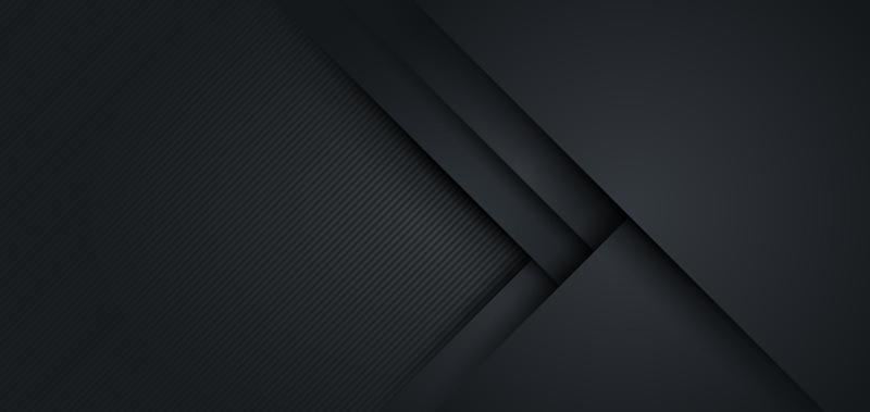 Abstract black geometric shape background with diagonal line texture. Design for presentation, banner, cover, web, flyer, card, poster, game, texture, slide and powerpoint. Vector illustration