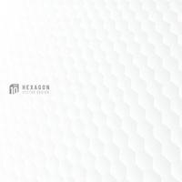 Abstract gray and white hexagon pattern in perspective background. Modern and minimal element. Vertical repeat geometric grid. You can use for cover template, poster, banner web, flyer. Vector EPS10