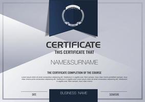 certificate of achievement border template vector