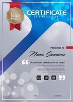 certificate of achievement border template vector