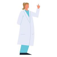 female physician character vector