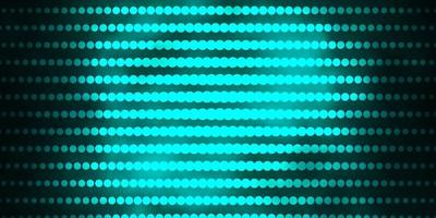 Fondo de vector verde oscuro con círculos Ilustración abstracta moderna con patrón de formas de círculo colorido para cortinas de fondos de pantalla