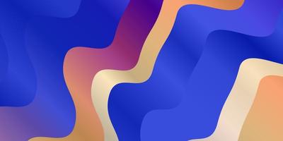 Light Multicolor vector texture with wry lines Abstract gradient illustration with wry lines Pattern for websites landing pages