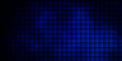 Dark BLUE vector backdrop with rectangles