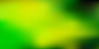 Light green yellow vector blur background