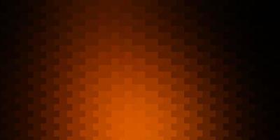 Dark Orange vector backdrop with rectangles Abstract gradient illustration with rectangles Best design for your ad poster banner
