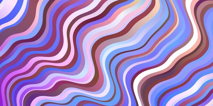 Light Multicolor vector pattern with lines