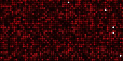 textura de vector naranja oscuro con discos diseño decorativo abstracto en estilo degradado con patrón de burbujas para folletos folletos