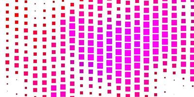 patrón de vector rosa oscuro en ilustración colorida de estilo cuadrado con rectángulos degradados y patrón de cuadrados para anuncios comerciales