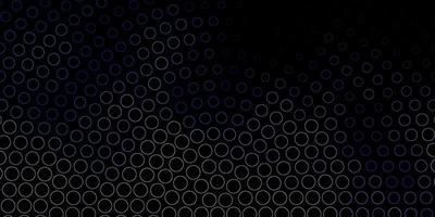 Dark Purple vector background with bubbles Colorful illustration with gradient dots in nature style Pattern for wallpapers curtains