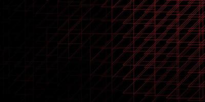 Dark Red vector texture with lines Gradient abstract design in simple style with sharp lines Smart design for your promotions