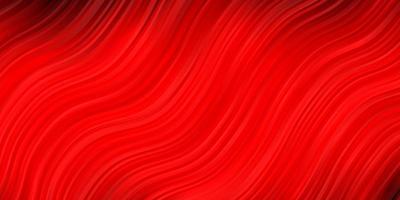 Dark Red vector backdrop with bent lines Abstract illustration with bandy gradient lines Template for cellphones