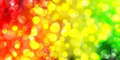 Abstract vector background with colorful gradient