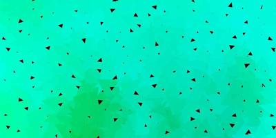 Light green vector gradient polygon wallpaper