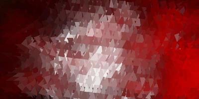 Dark green red vector geometric polygonal wallpaper