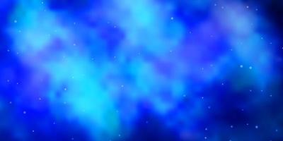 textura de vector azul claro con hermosas estrellas ilustración colorida en estilo abstracto con tema de estrellas de degradado para teléfonos celulares