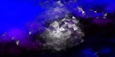 Dark pink blue vector poly triangle texture