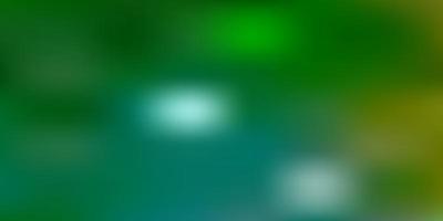 Light blue green vector gradient blur background