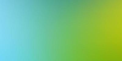 Ilustración abstracta de degradado de patrón brillante abstracto de vector verde azul claro con colores borrosos fondo elegante para sitios web