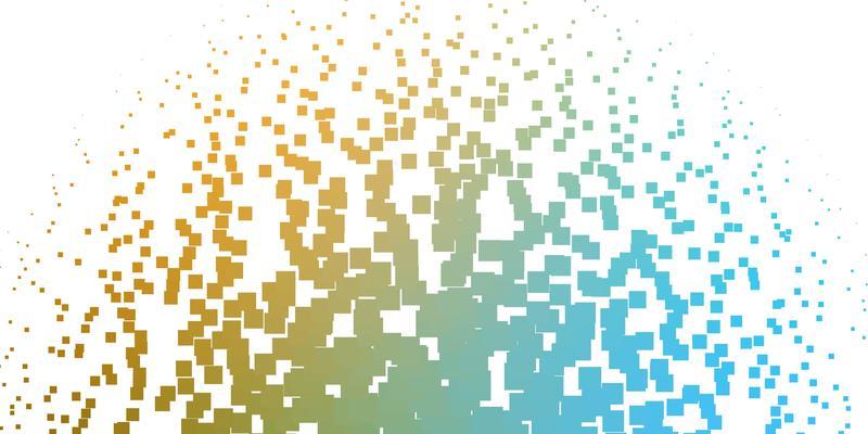 Light Blue Green vector background in polygonal style Abstract gradient illustration with rectangles Pattern for commercials ads