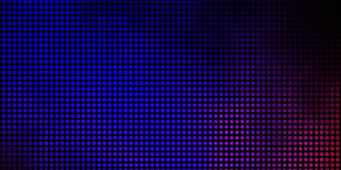 Dark Blue Red vector background with circles Colorful illustration with gradient dots in nature style Pattern for booklets leaflets