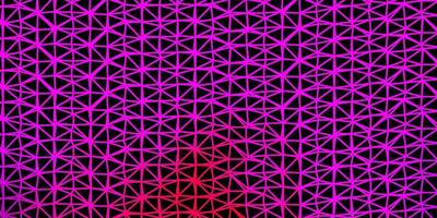 Light purple pink vector triangle mosaic backdrop